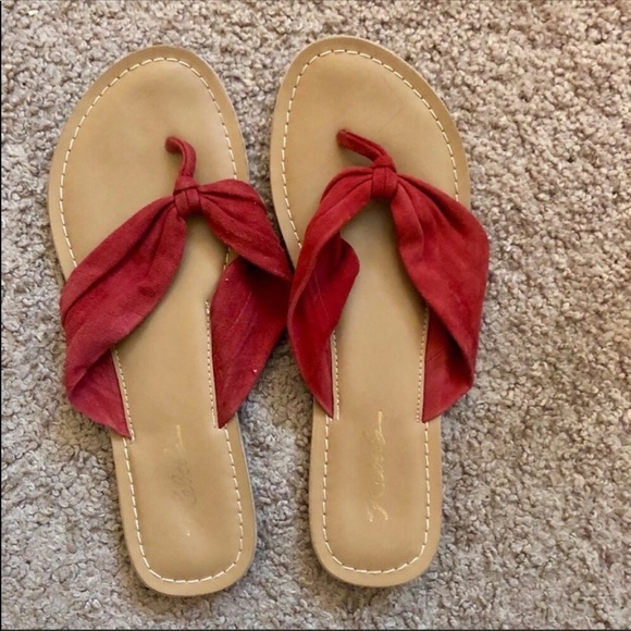 Red Rebels Sandals - Picture 1 of 4
